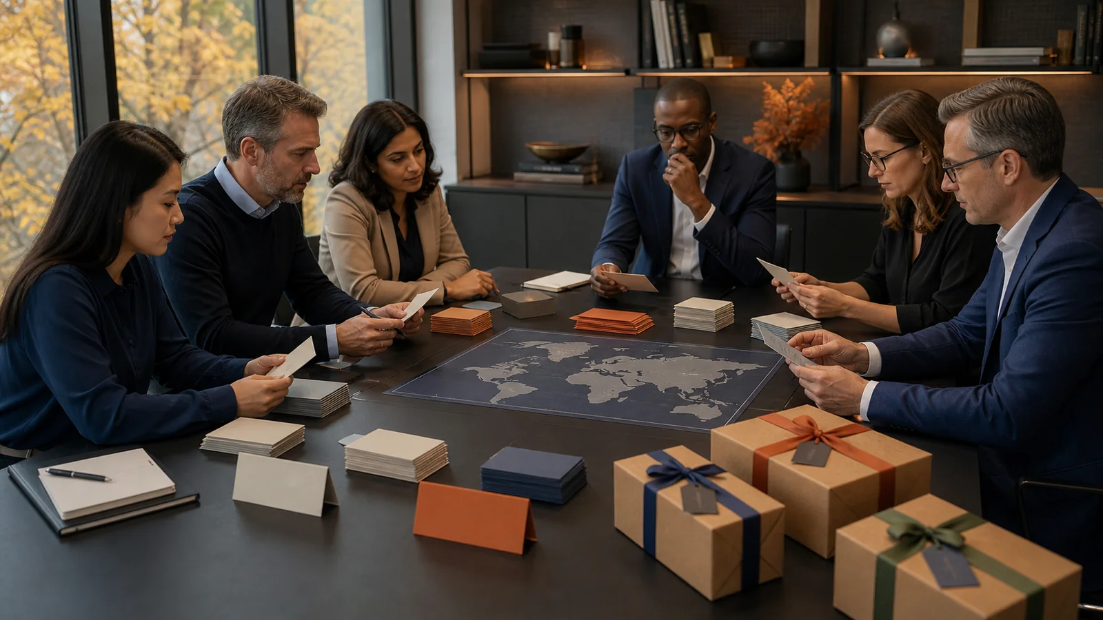 Q4 pressure test for an international gift policy Procurement and compliance team pressure-testing a global Q4 gift programme across recipient categories